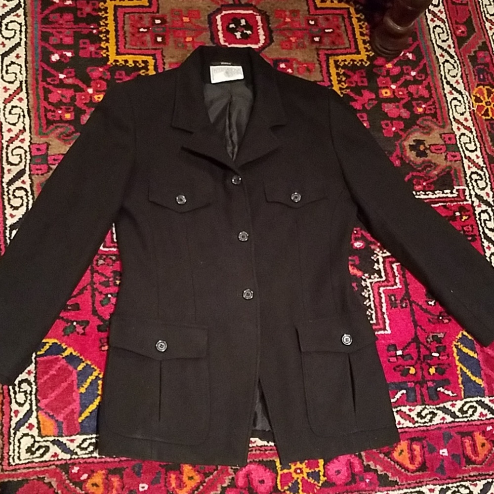 BLACK Wool Coat